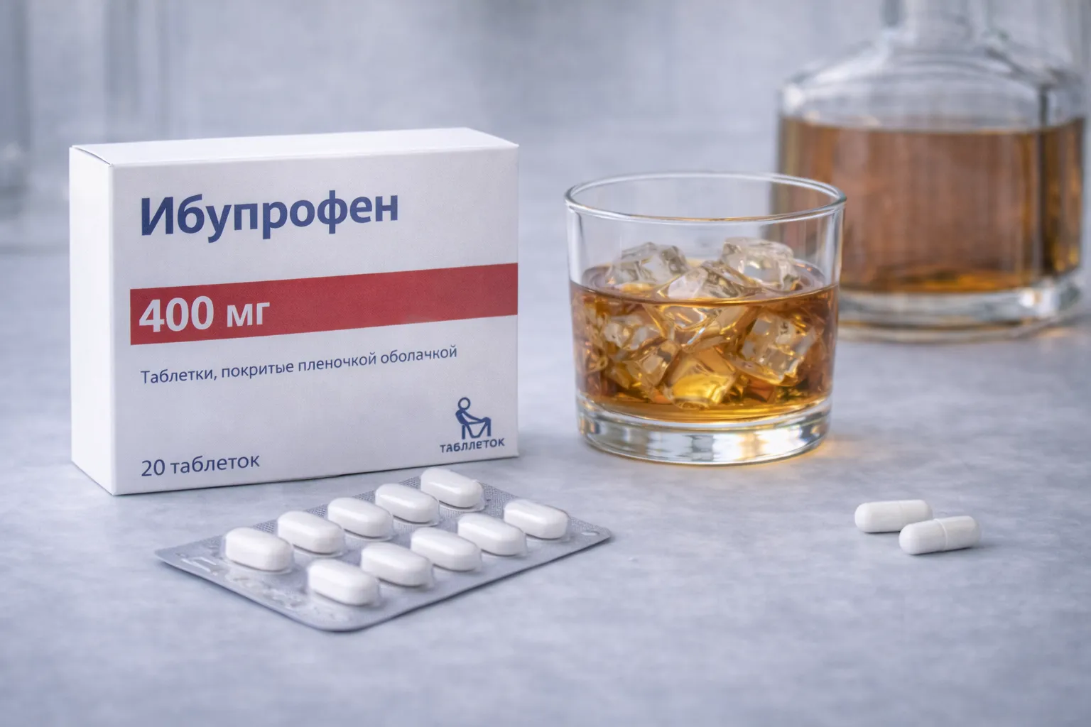 ибупрофен и алкоголь